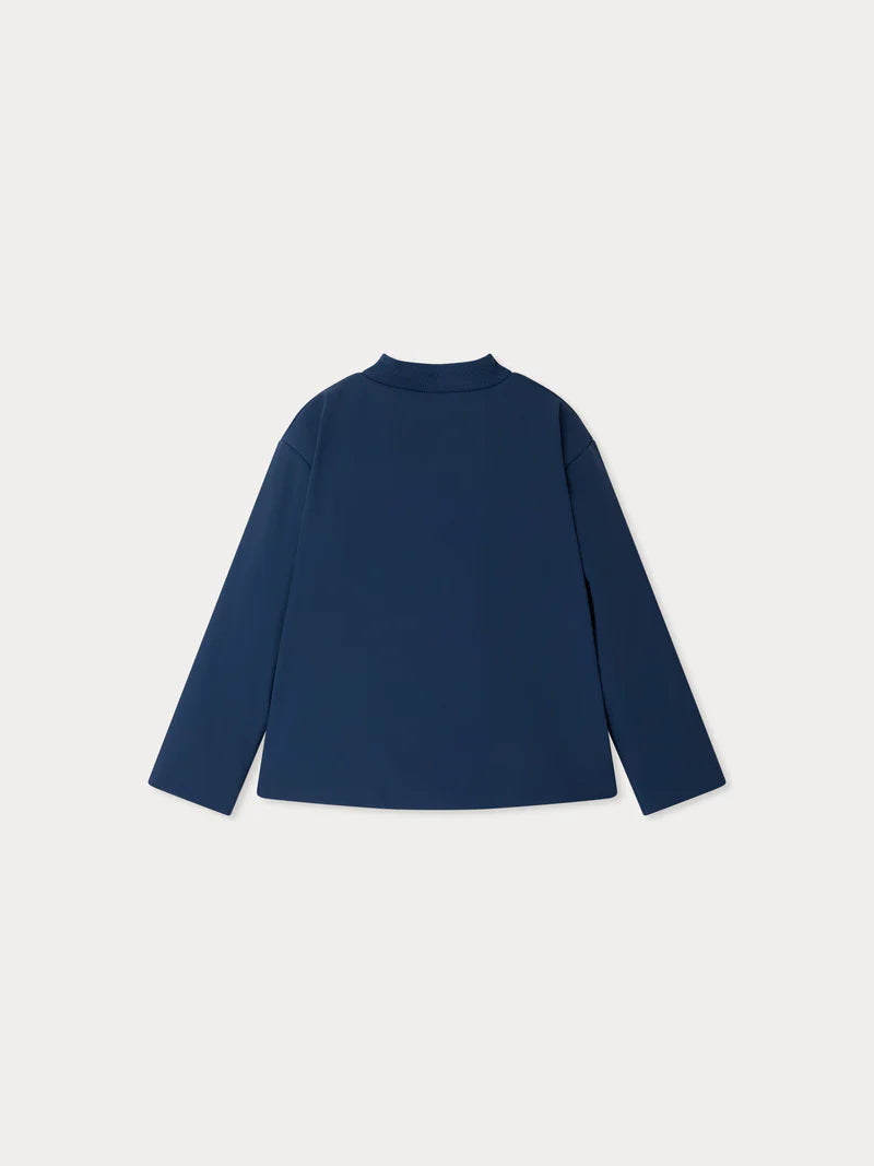 Laurent reversible and water-repellent quilted jacket